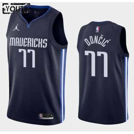 Dres Dallas Mavericks Luka Doncic 77 2020-21 Jordan Brand Statement Edition Swingman - Dječji